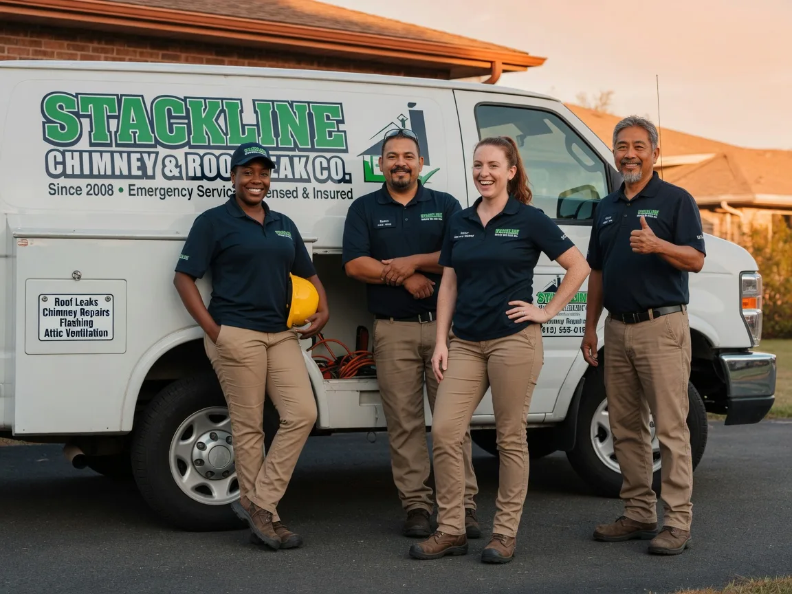 Chimney flashing repair company in Mears, MI